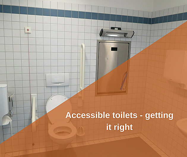 Disabled toilets – getting it right for your customers