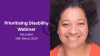 Prioritising Disability Webinar